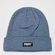 SNIPES Woven Label Beanie blau