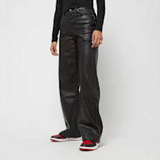 Karl Kani Small Signature PU Wide Fit Pants zwart