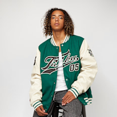 FUBU Varsity Block College Jacke grün
