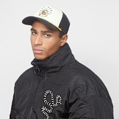 Grimey Snipes x Grmy True Roots Trucker Cap bijela