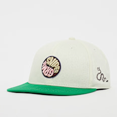 Grimey Snipes x Grmy True Roots Snapback Cap bijela