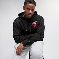 New Era Half Logo Oversized Hoody crna