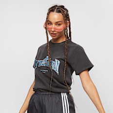 On Vacation Dolphin League Ladies T-Shirt noir