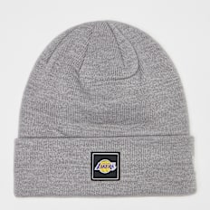 New Era Team Cuff Beanie NBA Los Angeles Lakers grijs