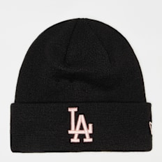 New Era League Essential Cuff Beanie MLB Los Angeles Dodgers zwart