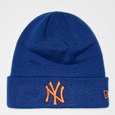 New Era League Essential Cuff Beanie MLB New York Yankees blu