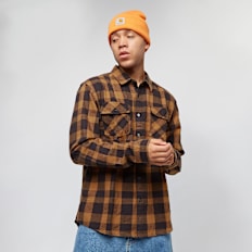 Vintage Industries Globe Heavyweight Shirt gelb