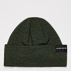 On Vacation Short Merino Beanie Multicolor verde