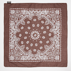 SNIPES Paisley Bandana brun