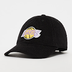 Mitchell & Ness NBA Cord Dad Strapback Los Angeles Lakers zwart