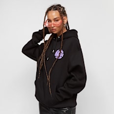 On Vacation Round Logo Hoodie noir