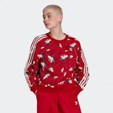 adidas Originals x Thebe Magugu Sweatshirt rot