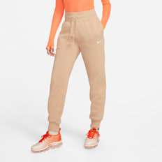 Nike Sportswear Phoenix Fleece High-Waisted Joggers beż