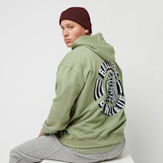 Clan de Banlieue Chrome Hoodie sage green groen