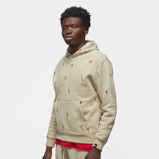 Jordan Essentials Holiday Jumpman Fleece Pullover beż