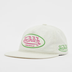 Von Dutch Originals Unstructured Snapback Utica Oval Patch Boiled Wool blauw