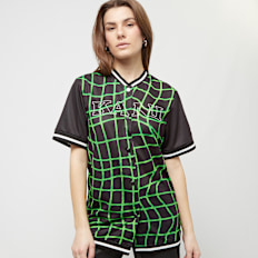 Karl Kani Retro Block Baseball Shirt grün