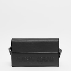 Karl Kani Retro Fake Leather Handbag crna