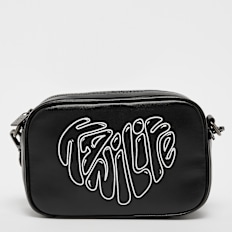 Karl Kani Woven Signature Fake Leather Messenger Bag noir