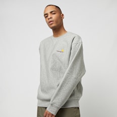 Carhartt WIP American Script Sweat grijs