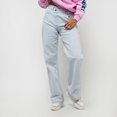 Karl Kani Small Signature Slanted Waistband Leg Five Pockets Denim bleu