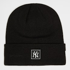 New Era Team Cuff Beanie MLB New York Yankees crna