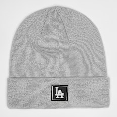 New Era Team Cuff Beanie MLB Los Angeles Dodgers gris