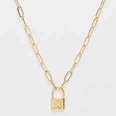 warpedsense Lock Chain doré