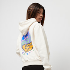 Karl Kani Chest Signature Zip Hoodie branco