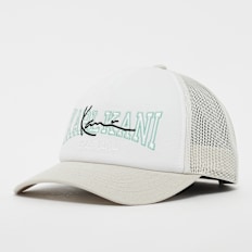 Karl Kani College Signature Trucker Cap weiß