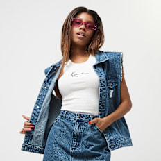 Karl Kani OG Denim Vest Vintage plava