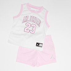 Jordan Muscle Tank a0nd Shorts 2pc Set rose