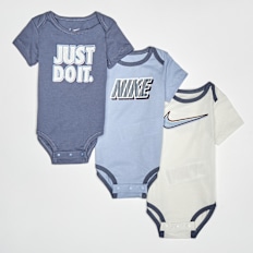 Nike Fastball Bodysuit Set (3 Pack) blau