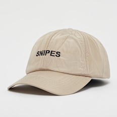 SNIPES Bold Logo Quilted Baseball Cap beż