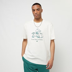 New Balance Essentials Cafe At Nb T-Shirt 2 biały
