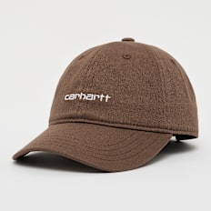 Carhartt WIP Canvas Script Cap marrón