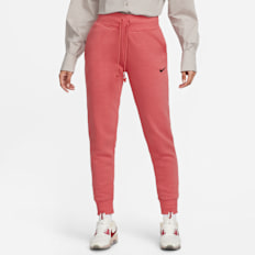 Nike Sportswear High-Waisted Fleece Joggers rot