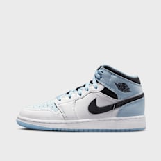 Jordan Air Jordan 1 Mid SE Big Kids' Shoes (GS) blau