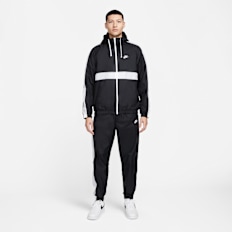 Nike Sportswear Hooded Woven Tracksuit schwarz