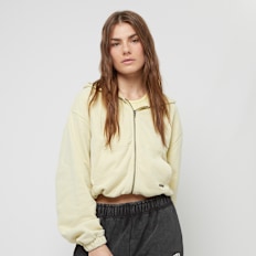 SNIPES Large Old English Logo Washed Oversized Cropped Zip Hoodie groen