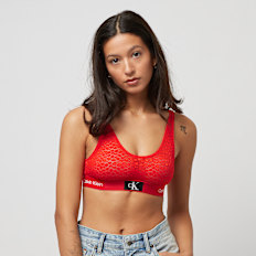 Calvin Klein Underwear Unlined Bralette rood