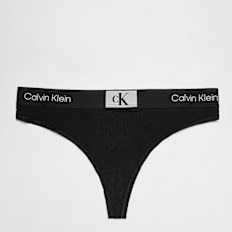 Calvin Klein Underwear Modern Thong crna