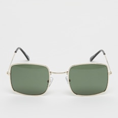 SNIPES Eckige Sonnenbrille - gold, grün schwarz