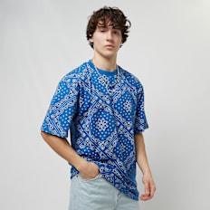 Karl Kani Small Signature Paisley Tee bleu