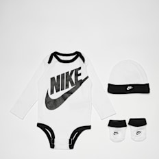 Jordan Futura Logo LS Hat/Bodysuit/Bootie (3 Pack) grün