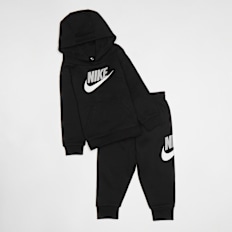 Nike Fleece Hoodie & Jogger Set schwarz