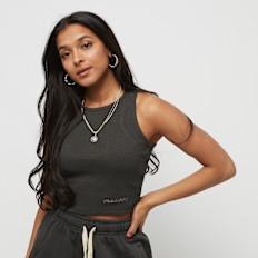 Pegador Ayla Crop Top Womenswear Vintage Washed grau