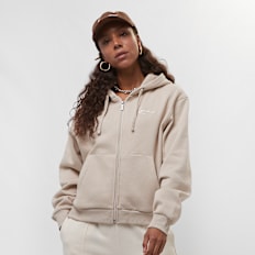 Karl Kani Chest Signature Essential Zip Hoodie braun