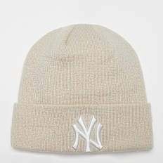 New Era Cuff Beanie Essential MLB New York Yankees beige