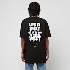 Lost Youth Tee ''Life Is Short'' nero
